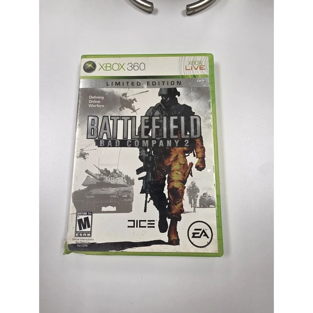 Battlefield: Bad Company 2 Limited Edition (Microsoft Xbox 360, 2010) TESTED